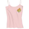 Juniors 1x1 Rib Spaghetti Strap Tank Thumbnail