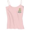 Juniors 1x1 Rib Spaghetti Strap Tank Thumbnail