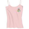 Juniors 1x1 Rib Spaghetti Strap Tank Thumbnail