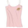 Juniors 1x1 Rib Spaghetti Strap Tank Thumbnail