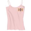 Juniors 1x1 Rib Spaghetti Strap Tank Thumbnail