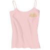 Juniors 1x1 Rib Spaghetti Strap Tank Thumbnail