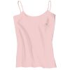 Juniors 1x1 Rib Spaghetti Strap Tank Thumbnail