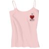 Juniors 1x1 Rib Spaghetti Strap Tank Thumbnail