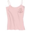 Juniors 1x1 Rib Spaghetti Strap Tank Thumbnail