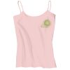 Juniors 1x1 Rib Spaghetti Strap Tank Thumbnail