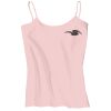 Juniors 1x1 Rib Spaghetti Strap Tank Thumbnail