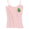 Juniors 1x1 Rib Spaghetti Strap Tank Thumbnail
