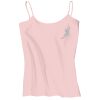 Juniors 1x1 Rib Spaghetti Strap Tank Thumbnail