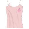 Juniors 1x1 Rib Spaghetti Strap Tank Thumbnail