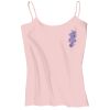 Juniors 1x1 Rib Spaghetti Strap Tank Thumbnail
