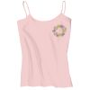 Juniors 1x1 Rib Spaghetti Strap Tank Thumbnail