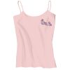 Juniors 1x1 Rib Spaghetti Strap Tank Thumbnail