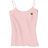 Juniors 1x1 Rib Spaghetti Strap Tank Thumbnail