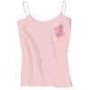 Juniors 1x1 Rib Spaghetti Strap Tank Thumbnail