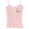 Juniors 1x1 Rib Spaghetti Strap Tank Thumbnail