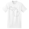 Beefy T® Born To Be Worn 100% Cotton T Shirt Thumbnail