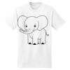 Beefy T® Born To Be Worn 100% Cotton T Shirt Thumbnail